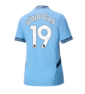 Manchester City Ilkay Gundogan #19 Hemmatröja Dam 2024-25 Kortärmad